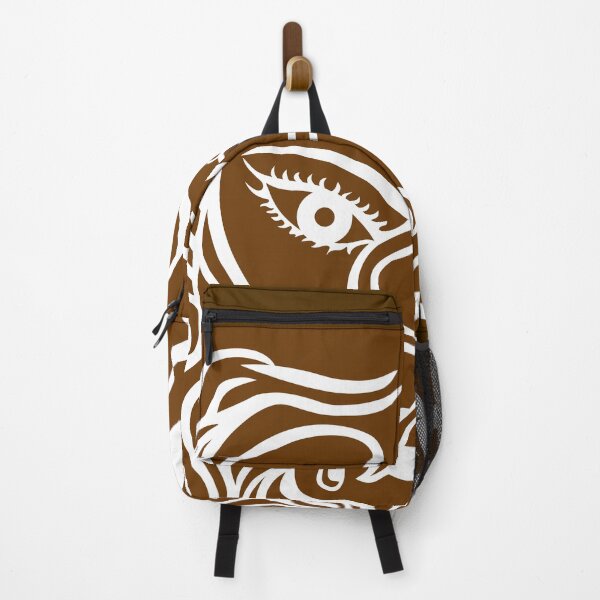 Item preview, Abstract Woman Line Art – Passionate Guarded Brown White 9 designed and sold by Angela Abstract Art .