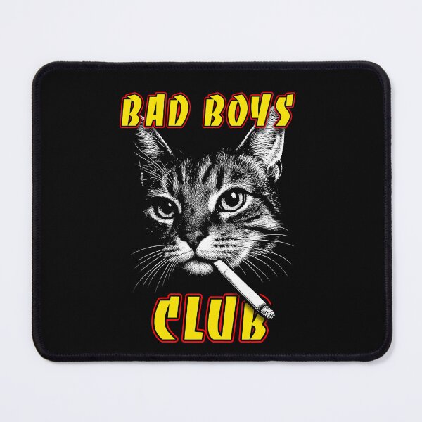 Item preview, cat bad boys smoking designed and sold by Blck-Acid-Devil.