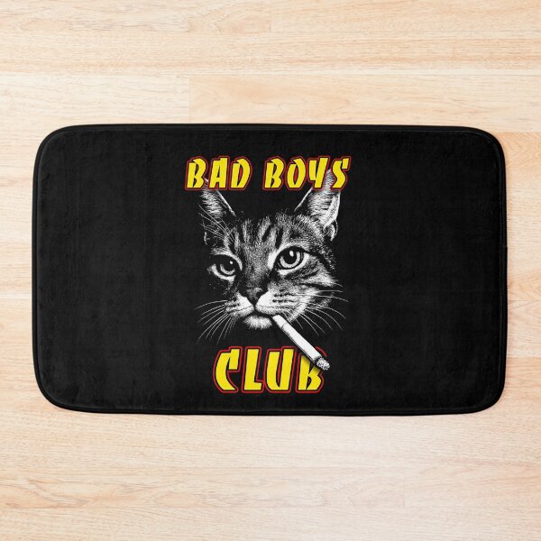 Item preview, cat bad boys smoking designed and sold by Blck-Acid-Devil.