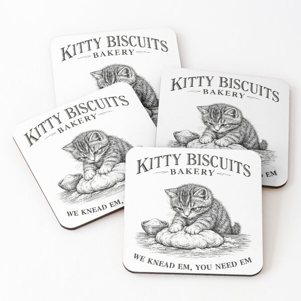 Item preview, Kitty Biscuits Bakery funny cat lover designed and sold by Kladhadredo.
