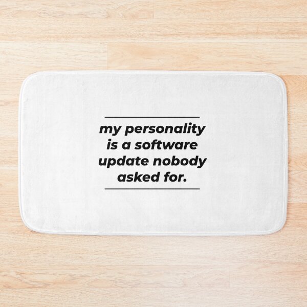 Item preview, Self Degraders: My Personality designed and sold by Young Design Lab.