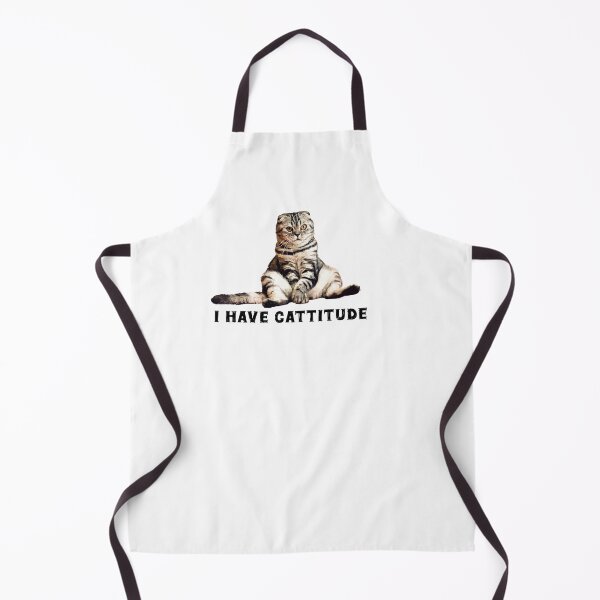 Item preview, I have Cattitude, Funny cat. Proceeds go to animal charities rescues designed and sold by AnimalFriends1.