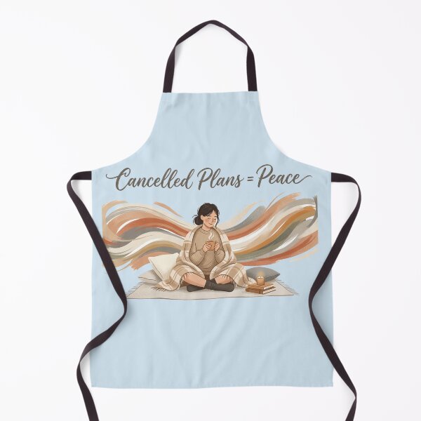 Item preview, Cancelled Plans = Peace Introvert Design designed and sold by Quiet Mode Studio.