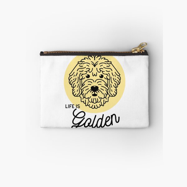 Item preview, Goldendoodle Cute Line Art Design Life Is Golden designed and sold by PeriwinkleStone.