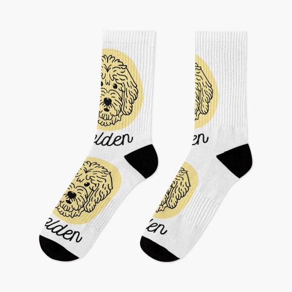 Item preview, Goldendoodle Cute Line Art Design Life Is Golden designed and sold by PeriwinkleStone.