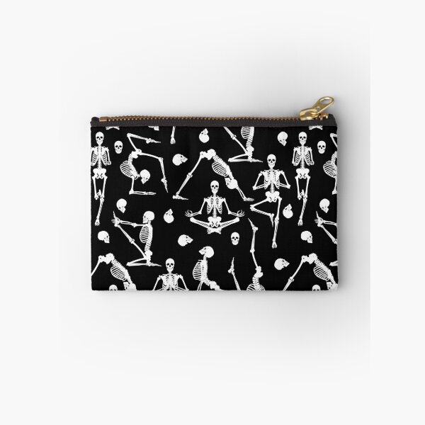 Item preview, yoga skeletons bones anatomy skull creepy designed and sold by Gossip Rag.