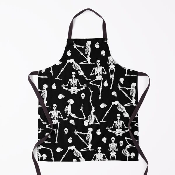 Item preview, yoga skeletons bones anatomy skull creepy designed and sold by Gossip Rag.