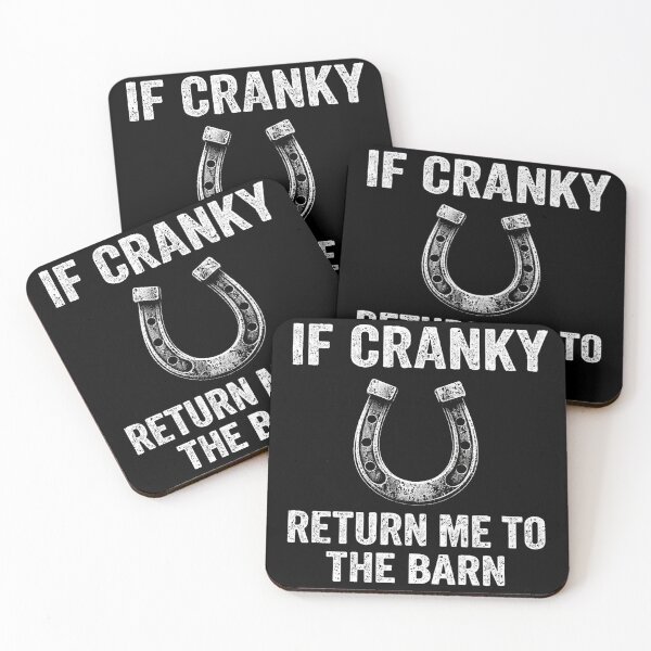 Item preview, If Cranky Return Me to the Barn Funny Farm Horse Lover designed and sold by Kladhadredo.