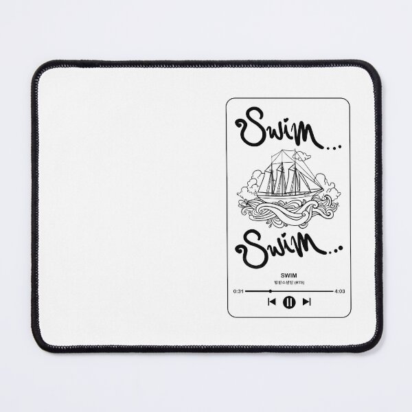 Item preview, Swim Swim Bangtan designed and sold by Khotekmei.