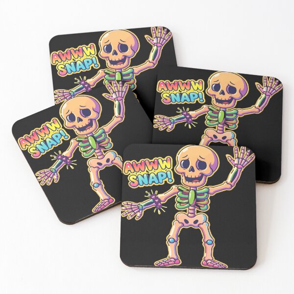 Item preview, skeletons awww snap !  designed and sold by Uglyandcute.