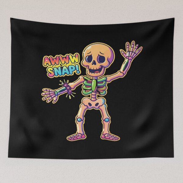 Item preview, skeletons awww snap !  designed and sold by Uglyandcute.
