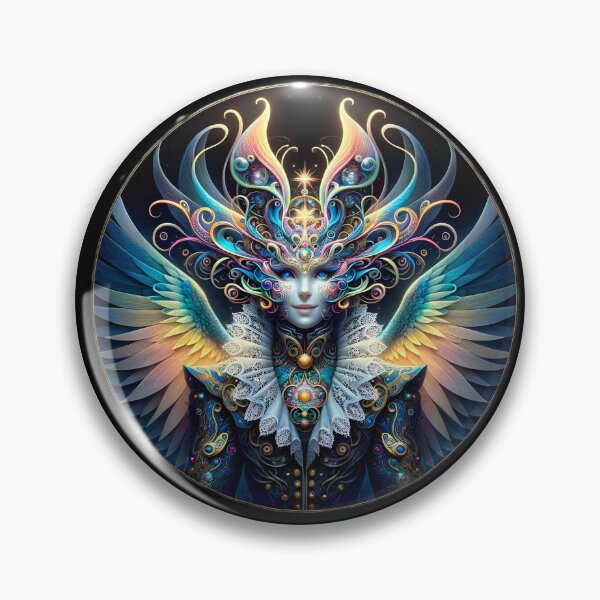 Item preview, Splendor of the higher spheres: Radiant angel of otherworldly beauty (First version) designed and sold by KunstGeist.