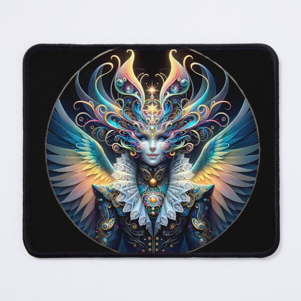 Item preview, Splendor of the higher spheres: Radiant angel of otherworldly beauty (First version) designed and sold by KunstGeist.