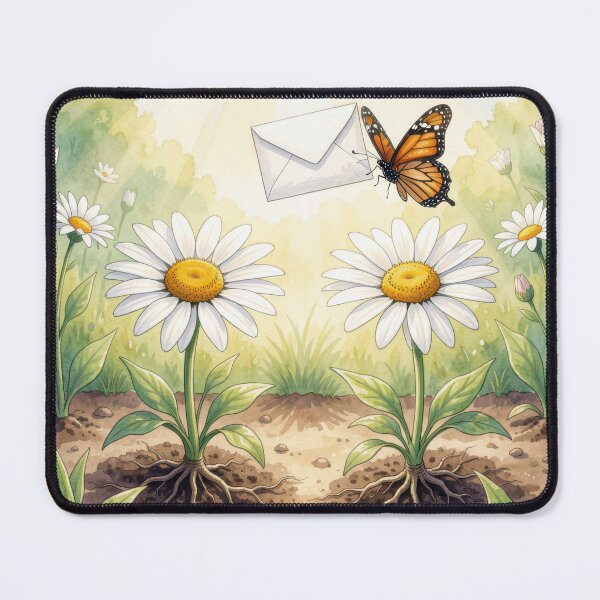 Item preview, Monarch Butterfly Delivering Mail designed and sold by Maria Dryfhout.