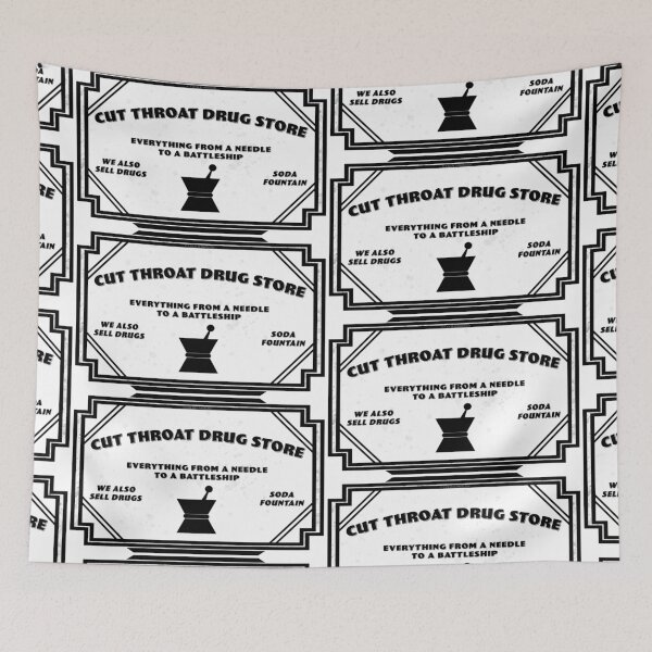 Item preview, Cut Throat Drug Store designed and sold by Normbot2000.