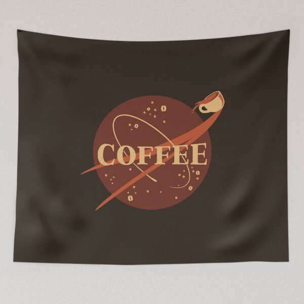 Item preview, Space Coffee Brown by Tobe Fonseca designed and sold by Tobe Fonseca®.