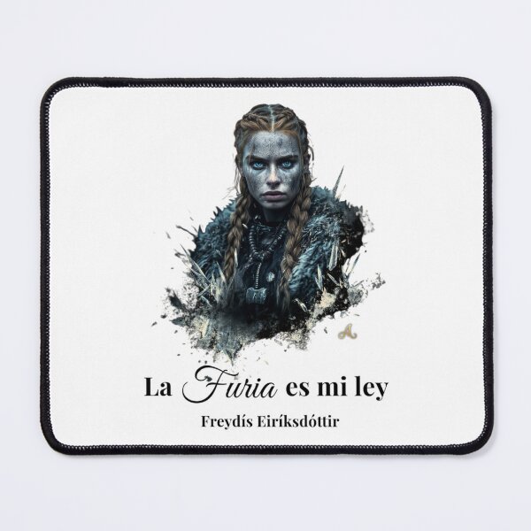 Item preview, Freydís Eiríksdóttir: The Fury of Vinland | Viking Valkyrie Noir Art designed and sold by imprAsiones.