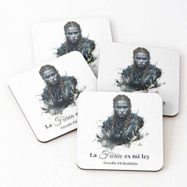 Item preview, Freydís Eiríksdóttir: The Fury of Vinland | Viking Valkyrie Noir Art designed and sold by imprAsiones.