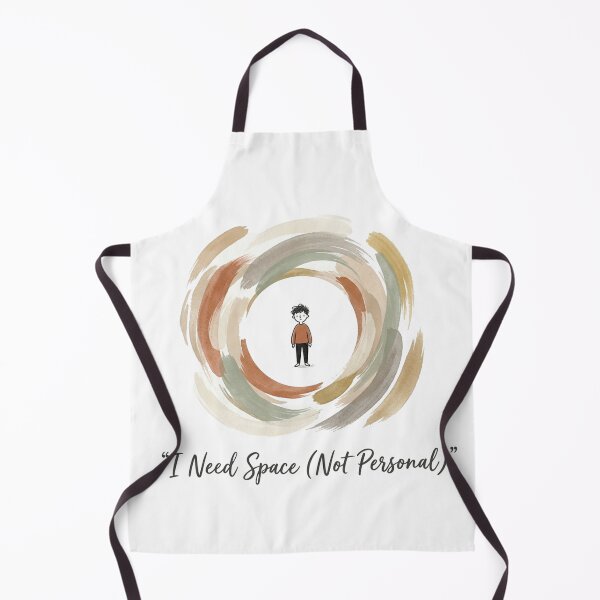 Item preview, I Need Space Introvert Minimal Design designed and sold by Quiet Mode Studio.
