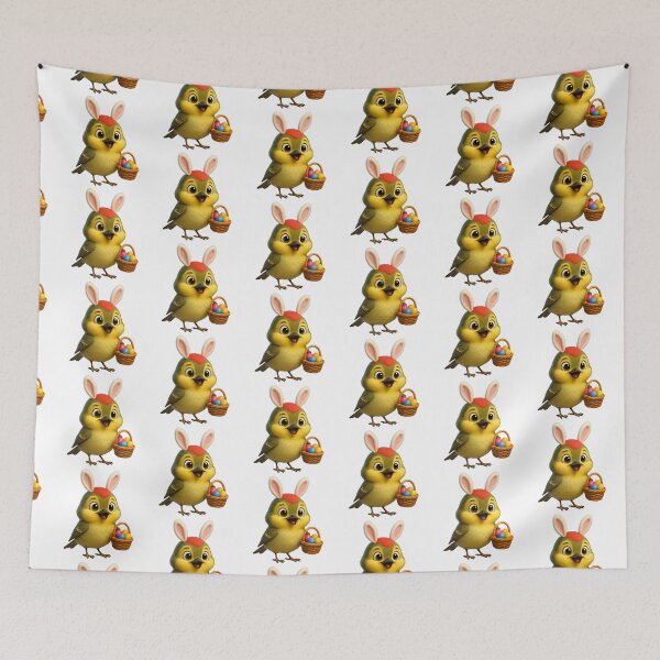 Item preview, Easter Ruby Crowned Kinglet designed and sold by Sillytoe.