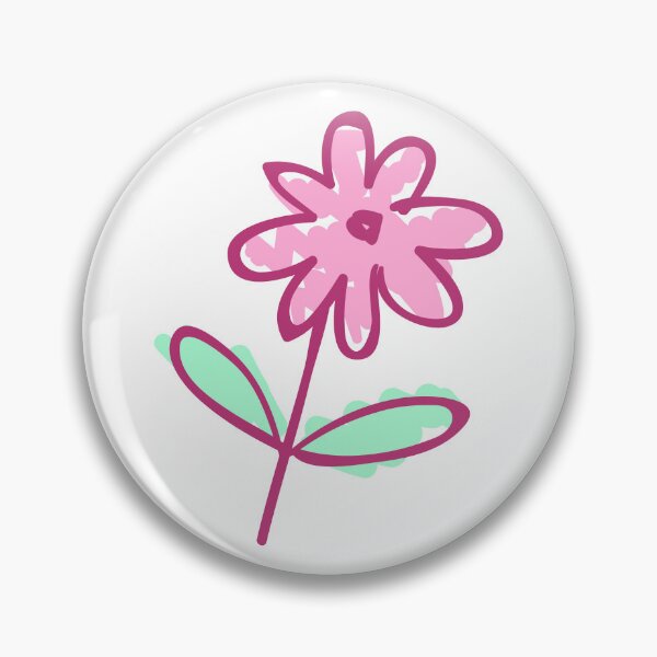 Item preview, Scribble Pink Daisy - Hand Drawn designed and sold by Zerhof.