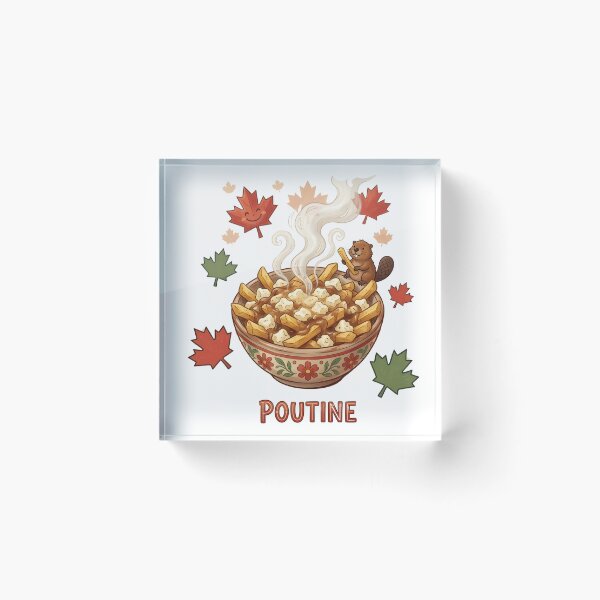 Item preview, Hot Poutine Canadian Comfort Food Maple Leafs designed and sold by ReuvenStore.