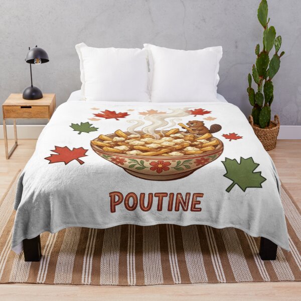 Item preview, Hot Poutine Canadian Comfort Food Maple Leafs designed and sold by ReuvenStore.
