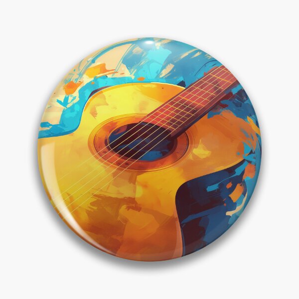 Item preview, classical guitar drawing artwork designed and sold by gut2000.