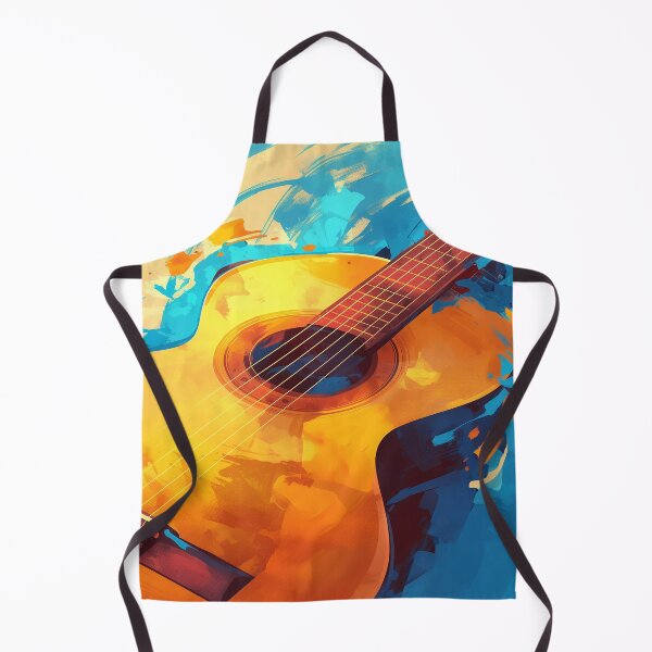 Item preview, classical guitar drawing artwork designed and sold by gut2000.