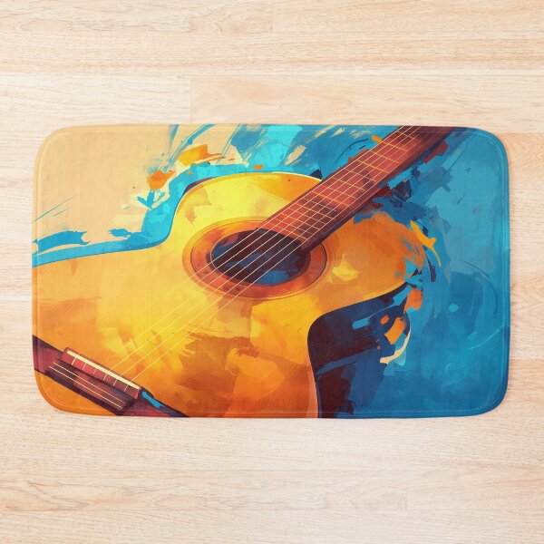 Item preview, classical guitar drawing artwork designed and sold by gut2000.