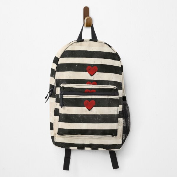 Item preview, Minimalist Heart Stripe Wall Art Neutral Abstract Love Print designed and sold by NarjaShop.