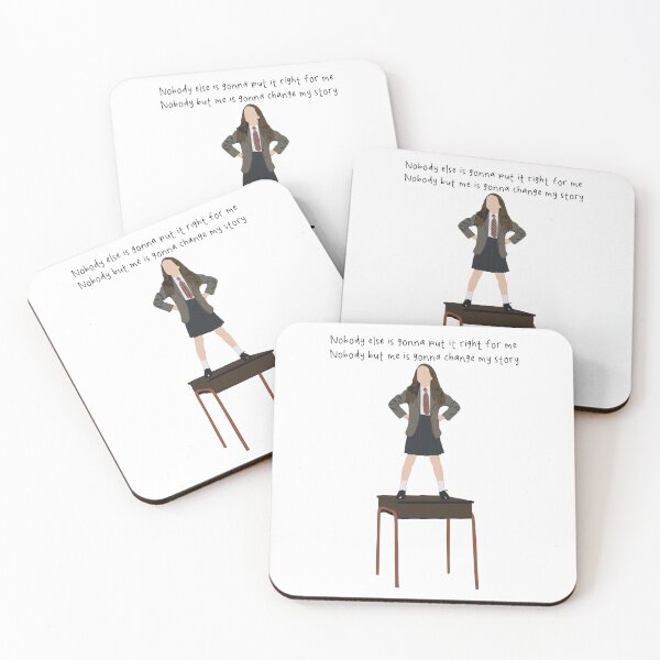 Item preview, Matilda Musical Inspired Silhouette Strong Girl Theatre Art designed and sold by creatingmouseshop.