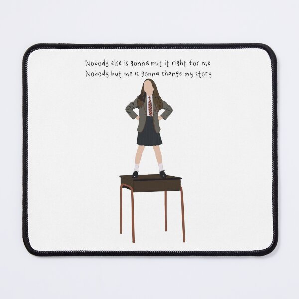 Item preview, Matilda Musical Inspired Silhouette Strong Girl Theatre Art designed and sold by creatingmouseshop.