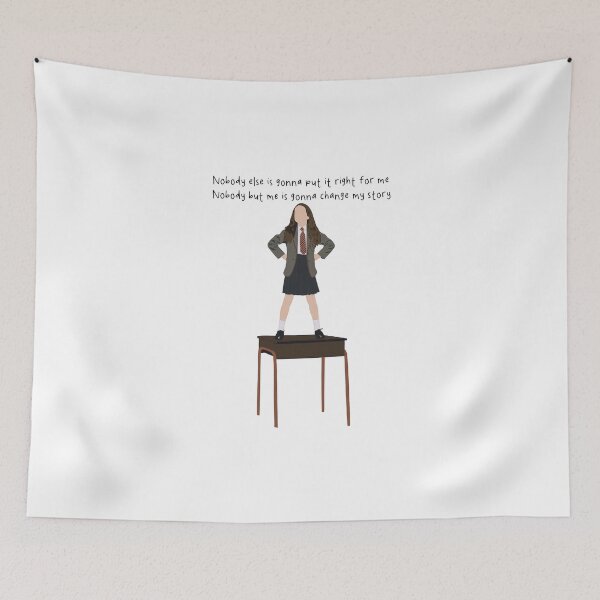 Item preview, Matilda Musical Inspired Silhouette Strong Girl Theatre Art designed and sold by creatingmouseshop.