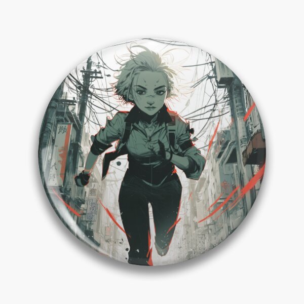 Item preview, ZERO — Run or Die | GhostOrigin Anime Art Print designed and sold by GhostOrigin.