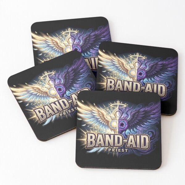 Item preview, Priest Class Crest: Band-Aid designed and sold by InspirAI.