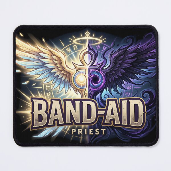 Item preview, Priest Class Crest: Band-Aid designed and sold by InspirAI.