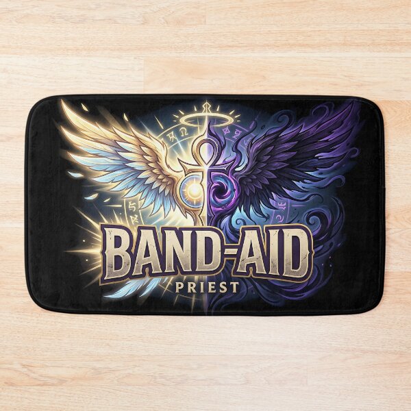 Item preview, Priest Class Crest: Band-Aid designed and sold by InspirAI.