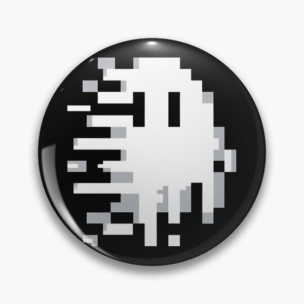 Item preview, Glitched Ghost – Retro Gaming Soul – Digital Error Art designed and sold by Phetuvov.