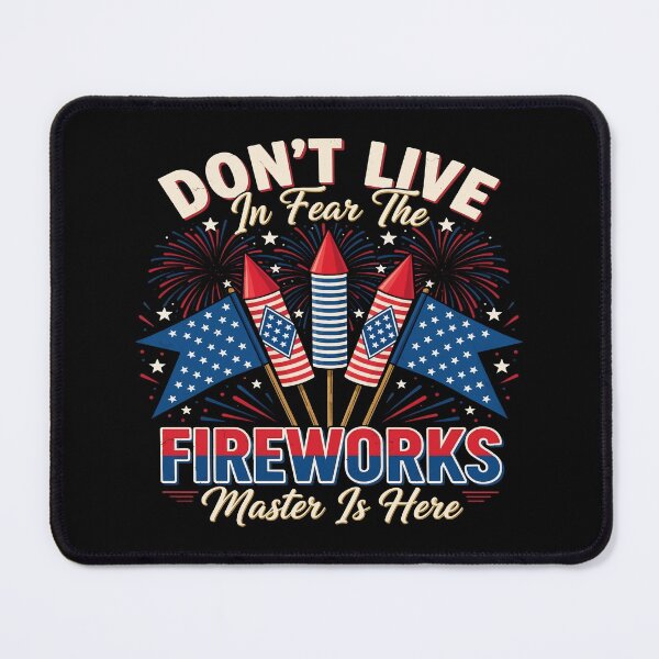 Item preview, Fireworks DON'T LIVE IN FEAR FIREWORKS designed and sold by Uglyandcute.