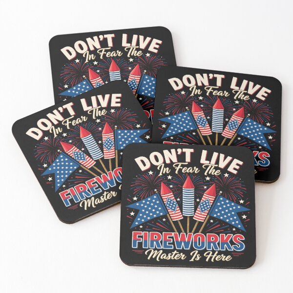 Item preview, Fireworks DON'T LIVE IN FEAR FIREWORKS designed and sold by Uglyandcute.