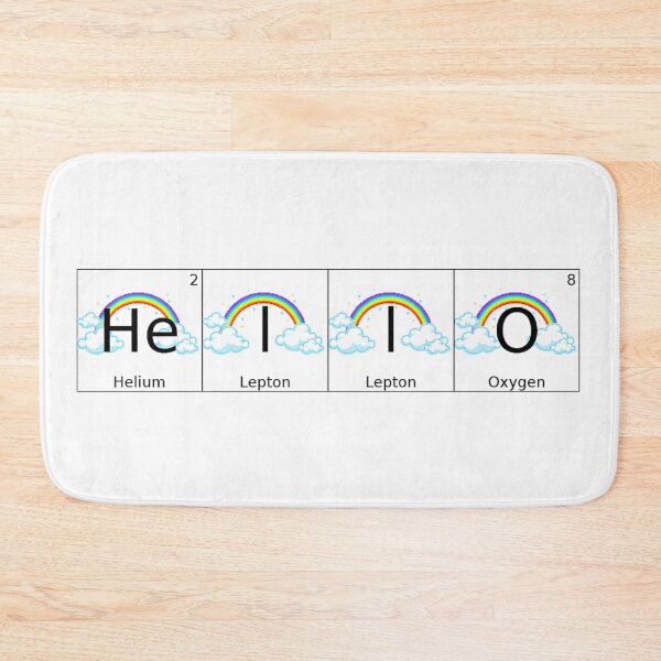 Item preview, HOLA - Tabla Periódica designed and sold by WheelieGdArt.