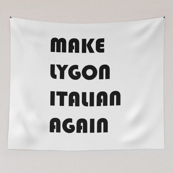 Item preview, MAKE LYGON ITALIAN AGAIN designed and sold by DomGDesign.
