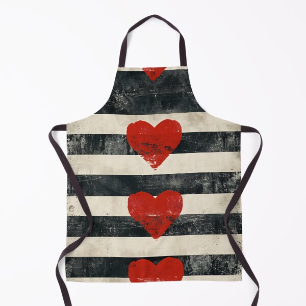 Item preview, Minimalist Heart Stripe Wall Art Neutral Abstract Love Print designed and sold by NarjaShop.