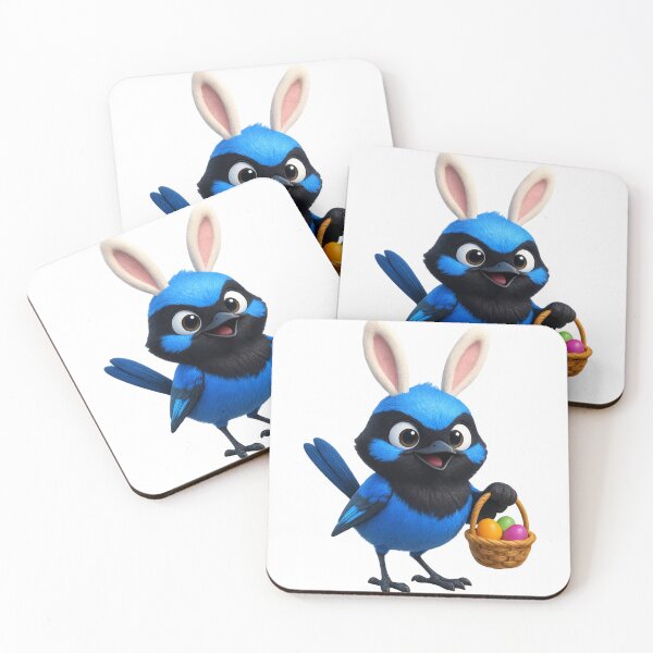 Item preview, Easter Splendid Fairy Wren designed and sold by Sillytoe.