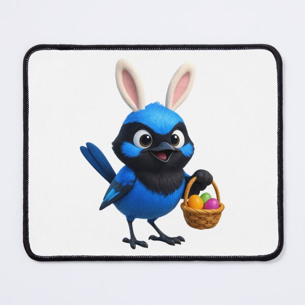 Item preview, Easter Splendid Fairy Wren designed and sold by Sillytoe.