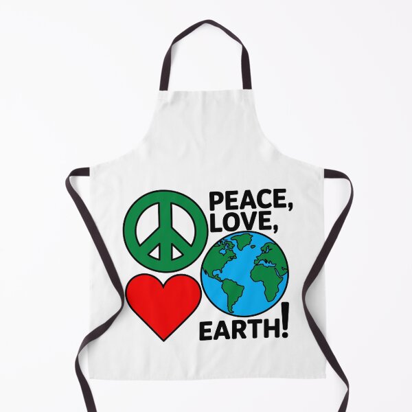 Item preview, Peace, Love, Earth! Environmental Activist Global Awareness designed and sold by artcultreone.