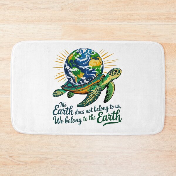 Item preview, The Earth Does Not Belong To Us, We Belong To The Earth Environmentalist Conservation Planet designed and sold by artcultreone.