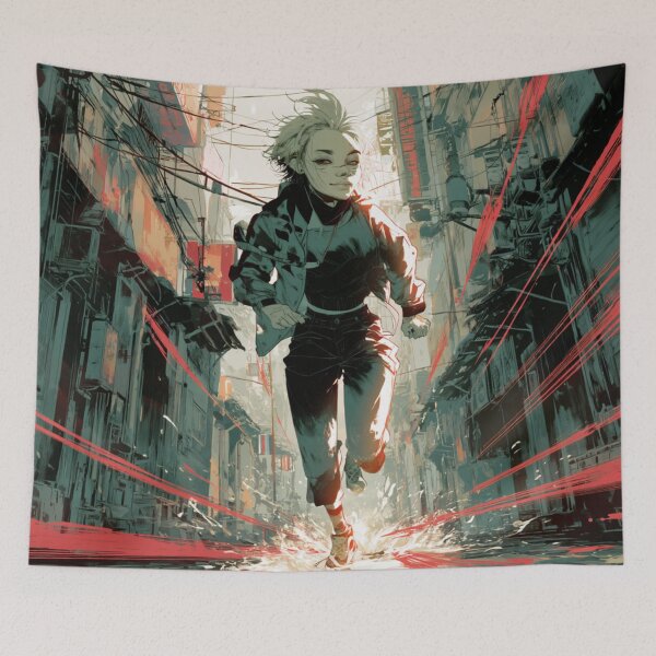 Item preview, ZERO — Don't Look Back | GhostOrigin Anime Art Print designed and sold by GhostOrigin.