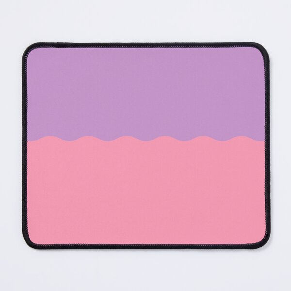 Item preview, Lavender and Light Coral Wavy Colour Block designed and sold by Summer Temper.
